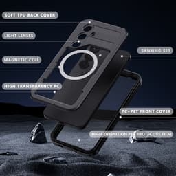 Samsung Galaxy S26 Plus - Redpepper IP68 Mars Series Wasserdichtes Outdoor Case mit Magsafe, schwarz – Bild 3