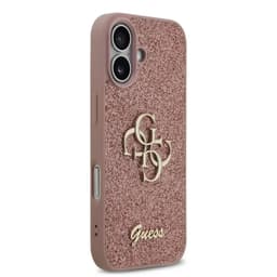 iPhone 17 - Étui à logo métallique Guess, rose GUHCP17SHG4SGP – Bild 4