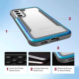 Samsung Galaxy S23 Plus - Raptic/X-Doria Defense Shield Case with colorful frame – Bild 6