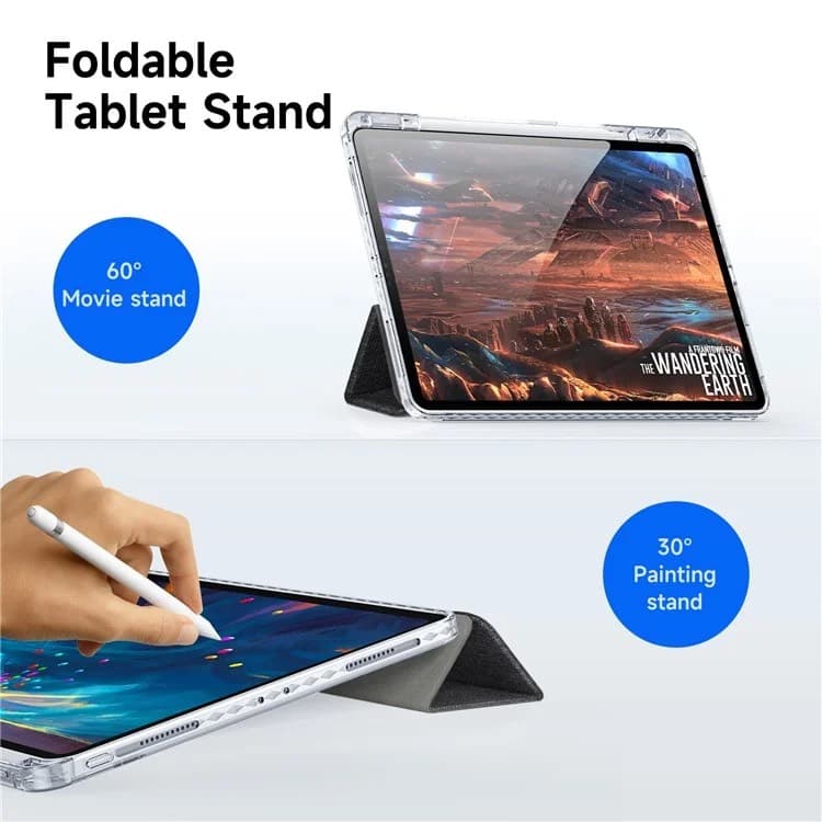 iPad Pro 11 (2020/21/22) iPad Air 4/5 10.9 -Dux Ducis Unid Series, aufstellbares Flip-Etui, schwarz – 2