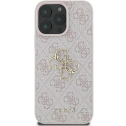 iPhone 16 Pro - Guess Metal Logo Case Pink GUHCP16L4GMGPI – Bild 2