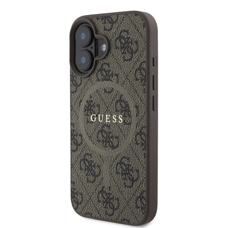 iPhone 16 Plus Guess MagSafe BackCase Braun – 3