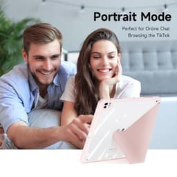 iPad Pro 11 (2024/2025) - Dux Ducis Magi Series, aufstellbares Flip-Etui, pink – Bild 7