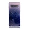 Samsung S10 Sky & Gold flakes