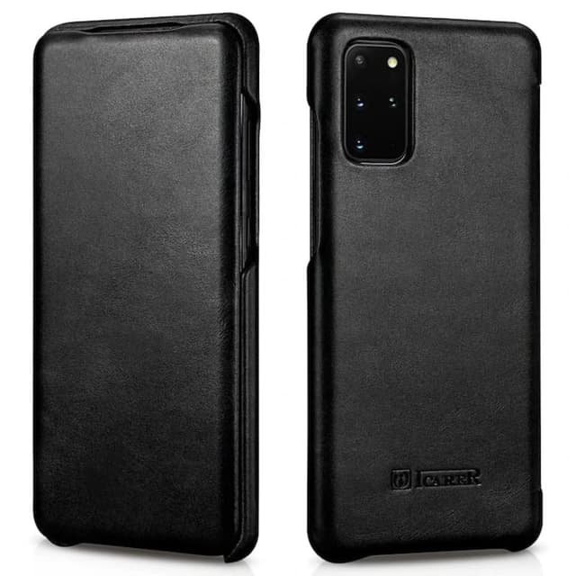 Samsung Galaxy S20 Ultra - iCarer étui à rabat noir (RS992008-BK)