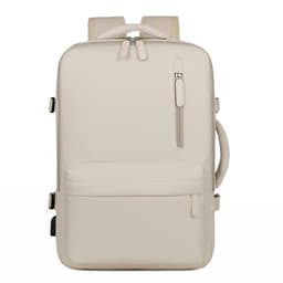 Okade - S2304 Notebook backpack - USB, water-repellent, business and travel, up to 17.3 inch, beige – Bild 1