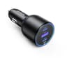 Ugreen – 130W Schnellladegerät Auto 2x USB-C + USB-A (CD293 / 90413), schwarz