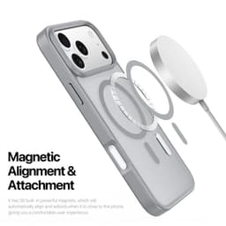 iPhone 17 Pro - Serie Dux Ducis Yind con Magsafe in grigio – Bild 5