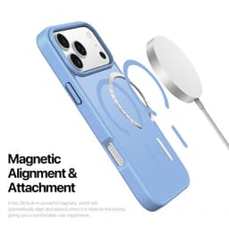 iPhone 17 Pro - Serie Dux Ducis Yind con Magsafe in blu – Bild 5