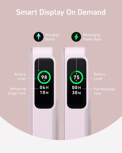 Anker A1654 P11 15W, Magsafe Kabellose Powerbank (MagGo), 10000mAh, Pink – 4