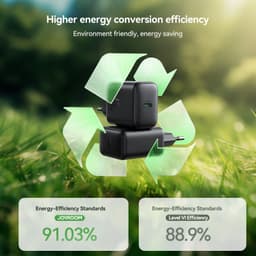 Joyroom - Chargeur USB-C 45W GaN, noir (EU) (JR-TCG13) – Bild 4