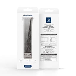 Apple Watch - DUX Milanese Air Strap - 38mm/40mm/41mm/42mm(10.Gen), Grau – Bild 9