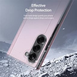 Samsung Galaxy Z Fold 7 - Dux Ducis Bril Series mit Stifthalter, pink – Bild 5