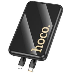 Hoco - Q37 Graceful Powerbank 10000mAh con 22,5W+PD20W e 1 cavo Lightning + 1 cavo USB-C, nero – Bild 4