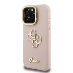 iPhone 16 Pro Max Guess - Custodia Camera Frame Rosa GUHCP16XPCS4GSP – Bild 1