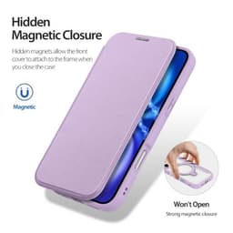 iPhone 17 - Custodia Dux Ducis Skin X Pro Series con MagStand, viola – Bild 6