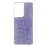 Samsung S21 Plus Glitter étui violet