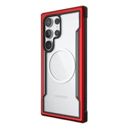 Samsung Galaxy S24 Ultra - Raptic Defense Shield, MagSafe rouge – Bild 3