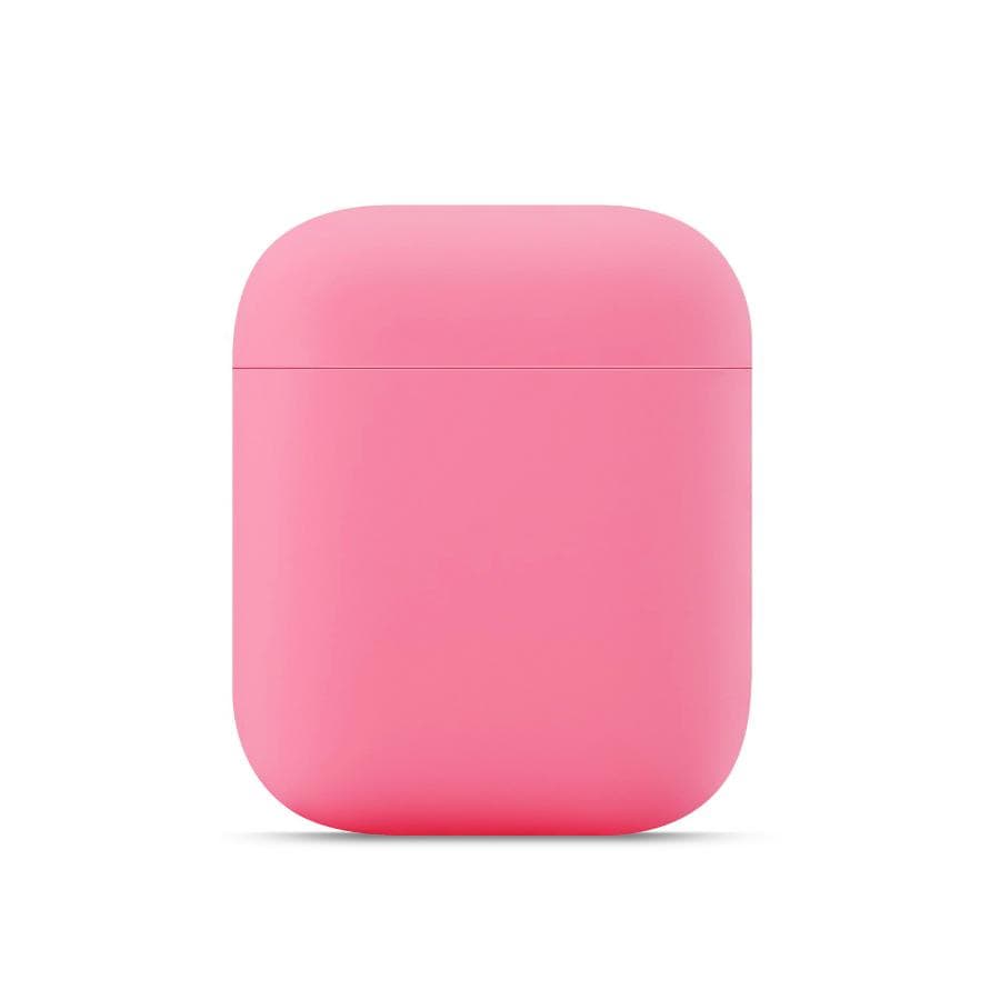 Custodia in silicone per Airpods 1a+2a generazione rosa