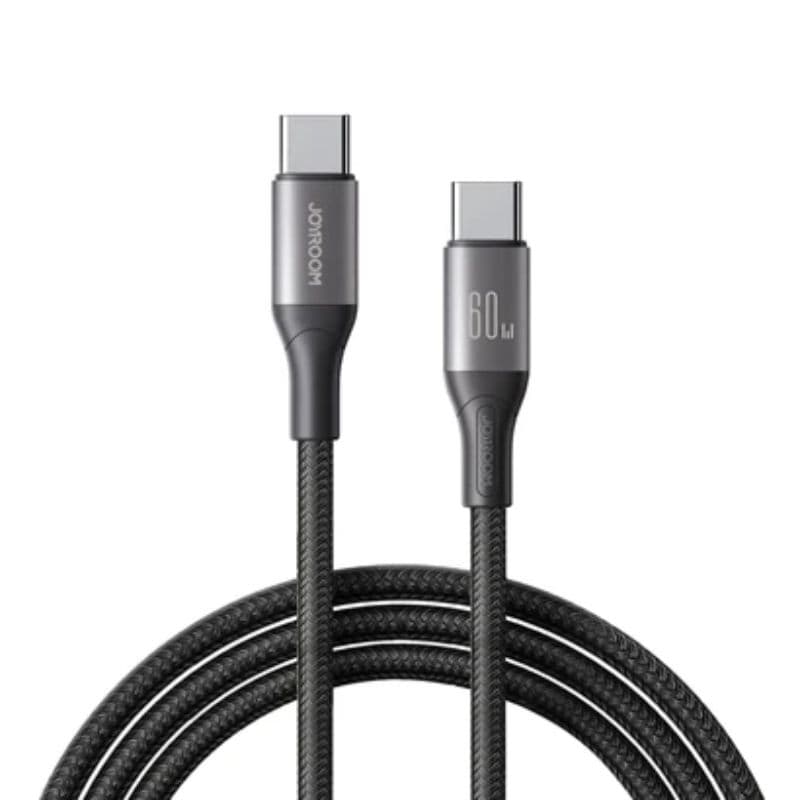 Joyroom Flash Series Fast Charging Cable Type-C 60W 1m (S-A28), noir