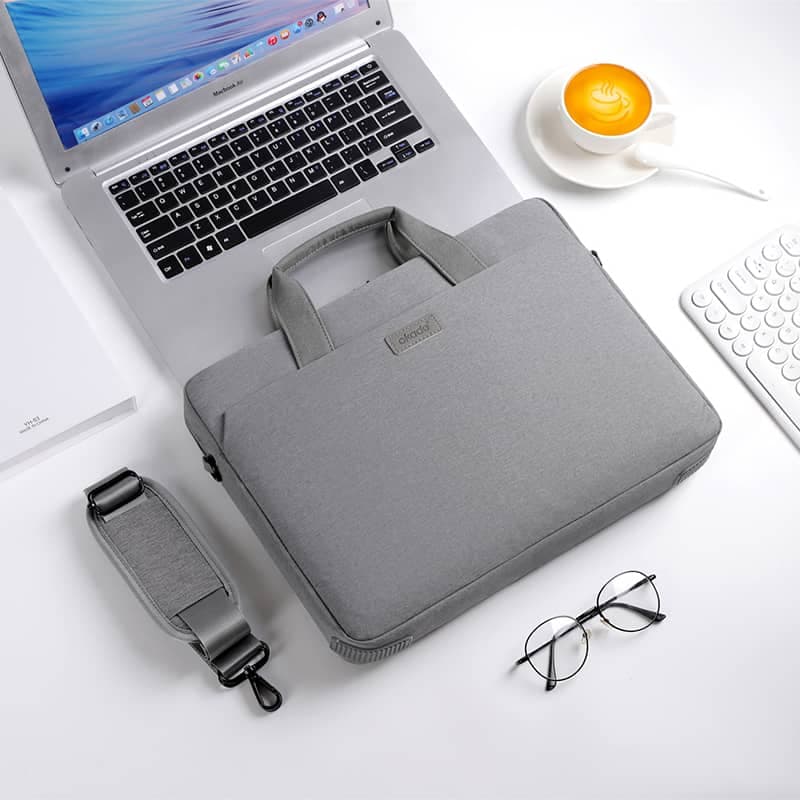 Okade - MacBook / Laptop Bag, 13.3-14 inch, T64, Gray – 2