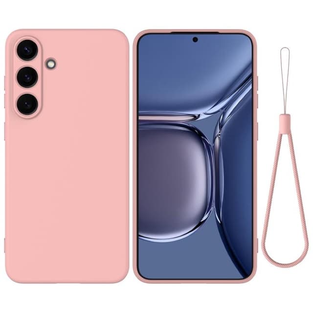 Samsung Galaxy S25 FE silicone case pink