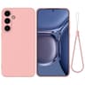 Samsung Galaxy S26 - Housse en silicone, rose