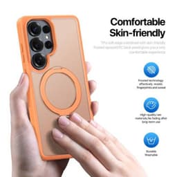 Samsung Galaxy S26 Ultra - Dux Ducis Yind Series with Magsafe and stand function in orange – Bild 11