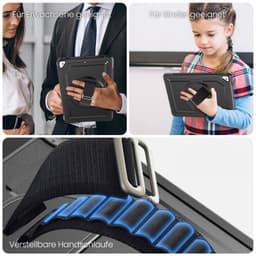 iPad 10.2” (iPad 7/8/9) - RPD - HEX-S FE, Rugged TPU Case mit Handstrap, schwarz – Bild 7