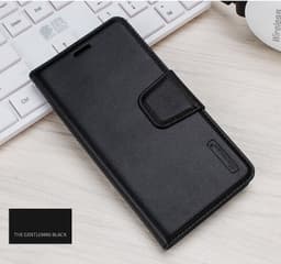 Samsung Galaxy A6 (2018) - Hanman Flip case noir – Bild 1