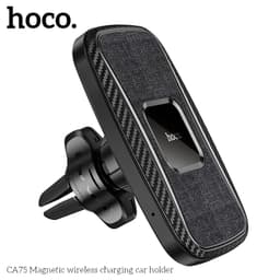 Hoco CA75 Supporto magnetico di ricarica wireless per auto, nero – Bild 4