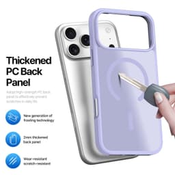iPhone 17 Pro - Serie Dux Ducis Yind con Magsafe in viola – Bild 6