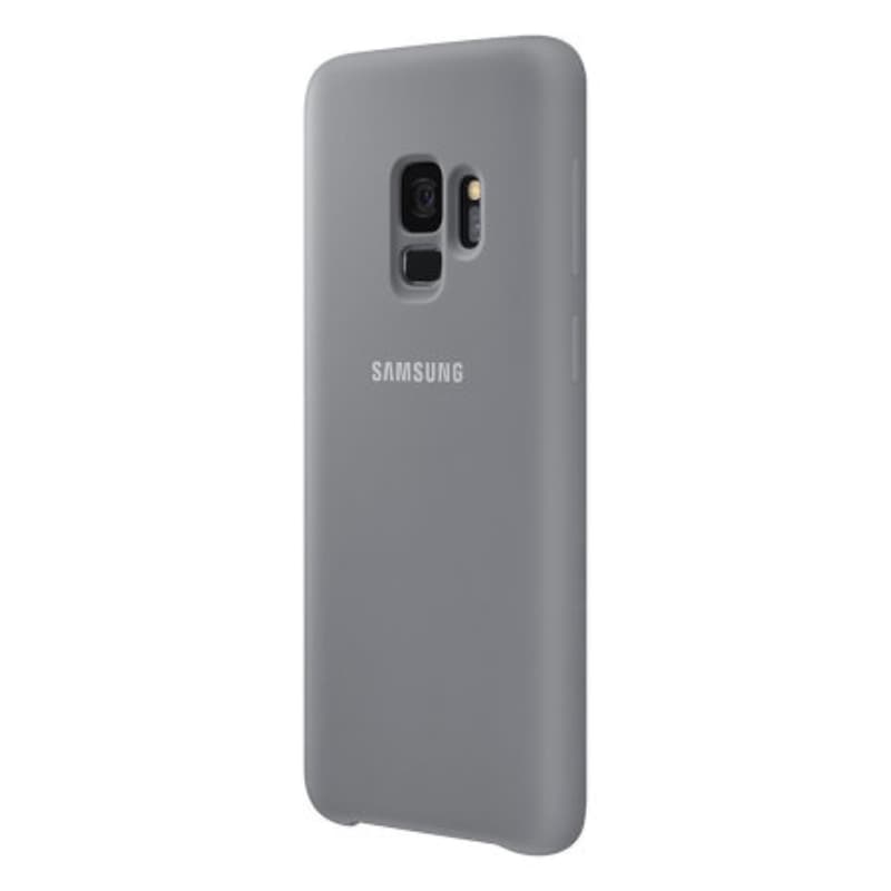 Samsung Galaxy S9 - Custodia in silicone Samsung, grigio Alcantra – 4