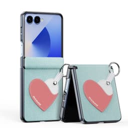 Samsung Galaxy Z Flip 7 - Dux Ducis Luvy Series, Love Edition, Blue – Bild 2