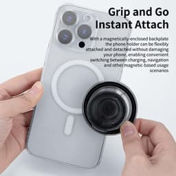 Rock Boogie Supporto per smartphone con staffa per airbag, nero – Bild 9