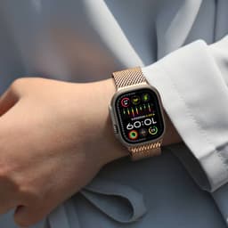 Apple Watch - Cinturino DUX Milanese Air - 38mm/40mm/41mm/42mm(10.Gen), oro rosa – Bild 8