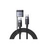 McDodo - USB-C to USB-C (240W) & MagSafe 3 (140W) Schwarz