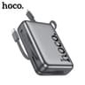 Hoco Q39 Powerbank 20000mAh, nero - powerbank ad alte prestazioni per smartphone e tablet con cavo USB-C e lightning