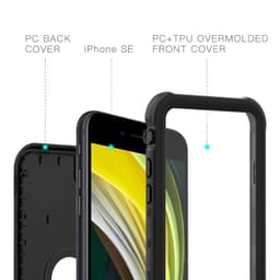 iPhone 7/8/SE 2020/SE 2022 - Redpepper Waterproof Case, schwarz – Bild 6