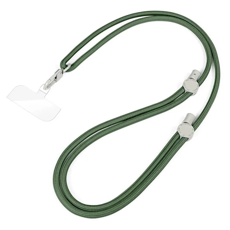 Dux Ducis - Cordino per telefono - Collana verde scuro - Accessorio universale compatibile con qualsiasi smartphone