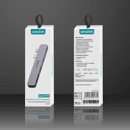 Lettore di schede Amalink AL-9177D Dual Usb-C to SD/TF – Bild 1