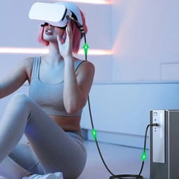 Ugreen – USB-C auf USB-C VR Link Kabel 5 m, 60W PD (US551 / 90629), schwarz – Bild 3