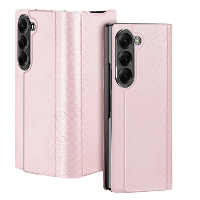 Samsung Galaxy Z Fold 7 - Dux Ducis Bril Series mit Stifthalter, pink – 2