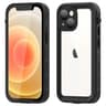 iPhone 13 Mini - Custodia impermeabile per esterni Redpepper IP68 serie Dot+, nera