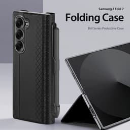 Samsung Galaxy Z Fold 7 - Dux Ducis Bril Series mit Stifthalter magnetische Version, Blau – Bild 6