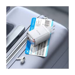 McDodo - Caricabatterie FreeGo 67W GaN con cavo retrattile, bianco – Bild 5