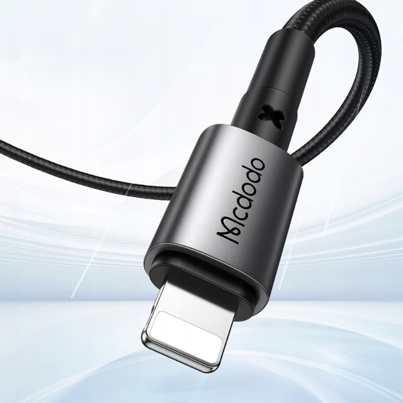 McDodo - Lightning to USB-C, Charging and Data Sync, 1.2m, noir – 4