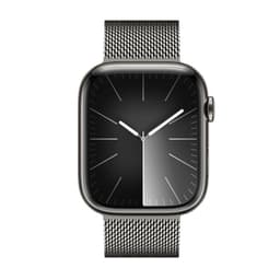 Apple Watch - Cinturino DUX Milanese Versione Pro - 42mm/44mm/45mm/46mm(10.Gen)/49mm, Grigio scuro – Bild 3
