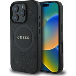 iPhone16 Pro - Étui Guess Saffiano MagSafe, noir GUHMP16LPSAPSMEK – Bild 1