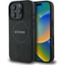 iPhone16 Pro - Étui Guess Saffiano MagSafe, noir GUHMP16LPSAPSMEK